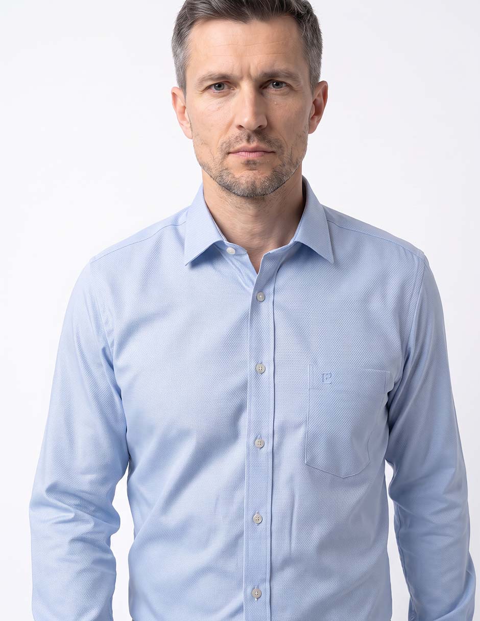 Camisa de vestir manga larga para hombre 2