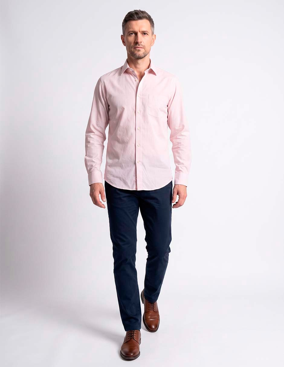 Camisa de vestir manga larga para hombre 3