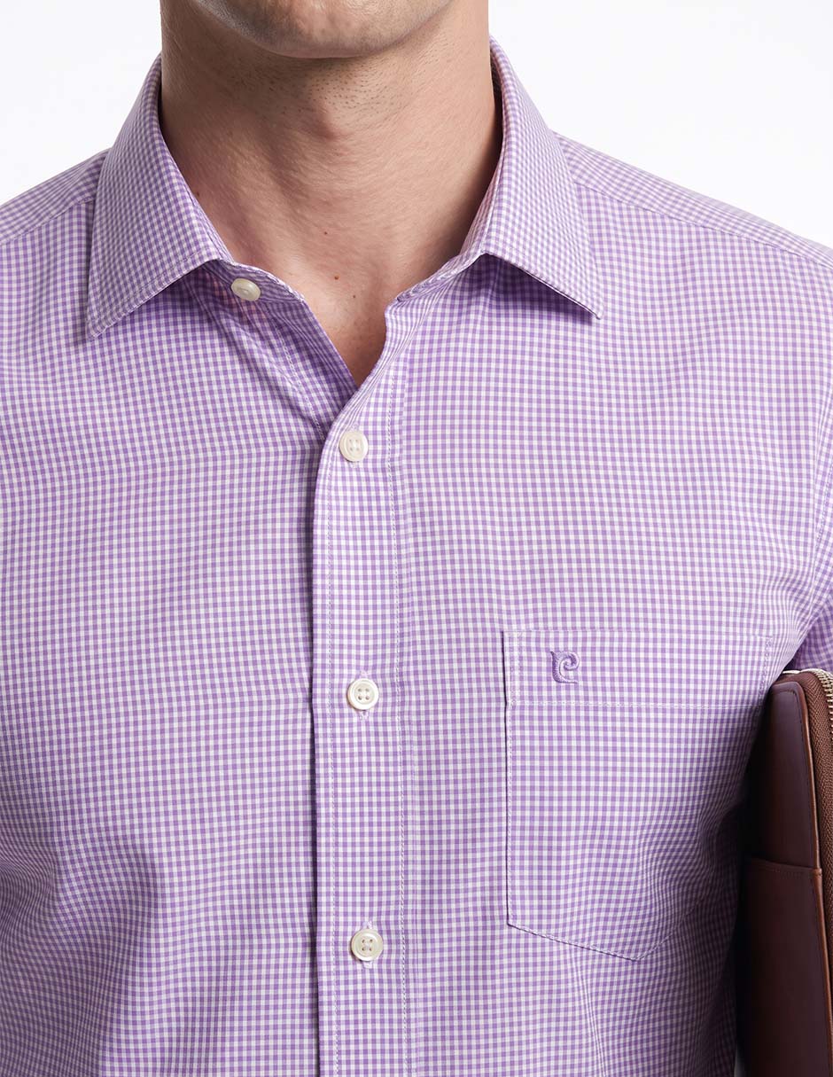 Camisa de vestir manga larga para hombre 4