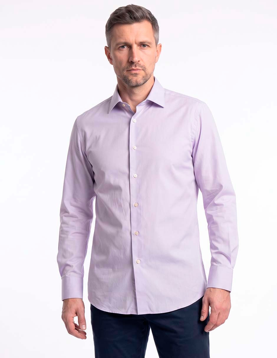 Camisa formal manga larga para hombre Camisa formal manga larga para hombre