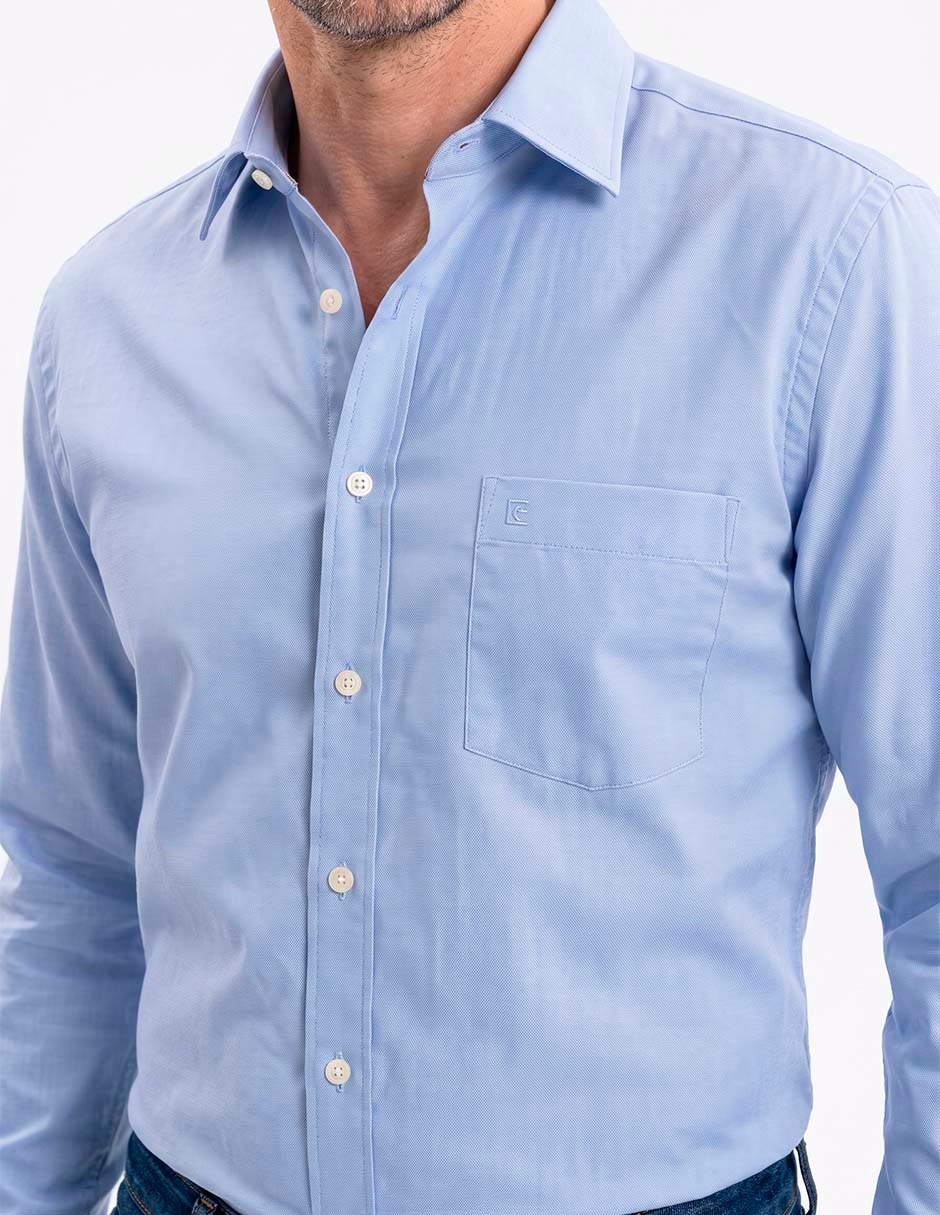 Camisa de vestir manga larga para hombre 2