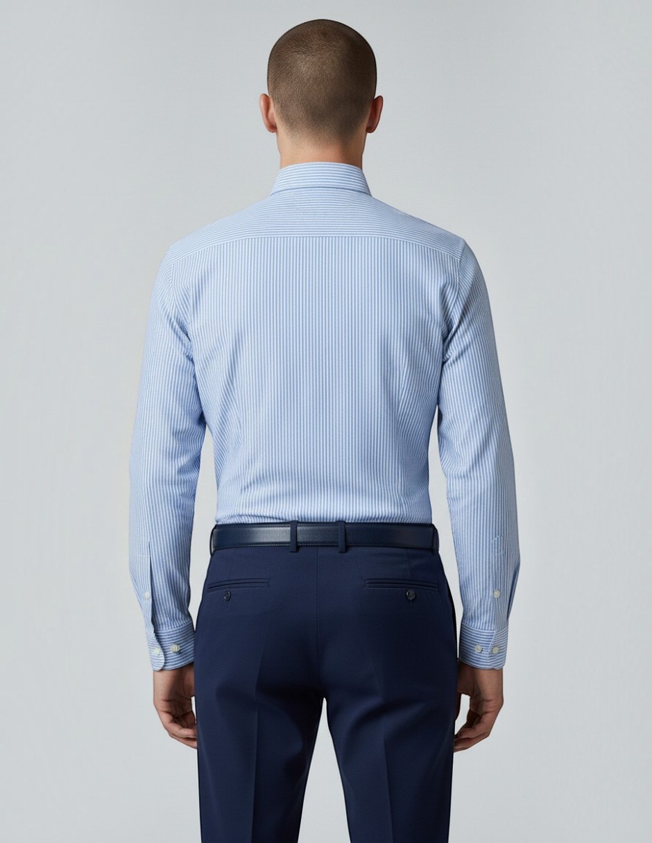 Camisa de vestir manga larga para hombre