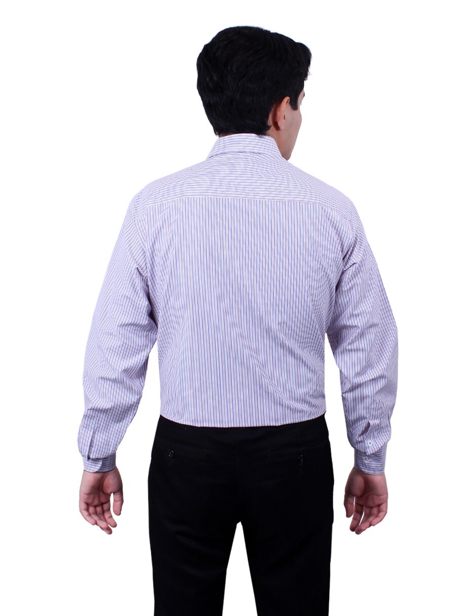 CAMISA Formal No aplica de (si aplica) Poliéster y algodón manga Larga para hombre 3