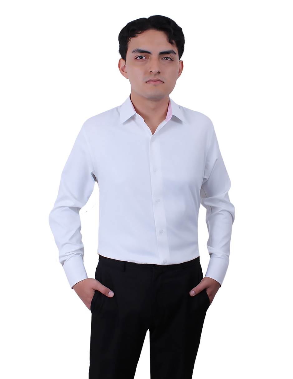 Camisa formal manga larga para hombre Camisa formal manga larga para hombre